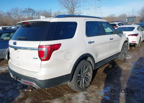 2017 Ford Explorer Platinum from USA, damaged, VIN 1FM5K8HT1HGC04284